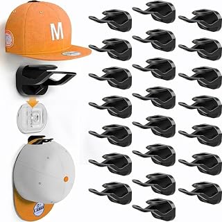 12 Pack Adhesive Hat Hooks for
