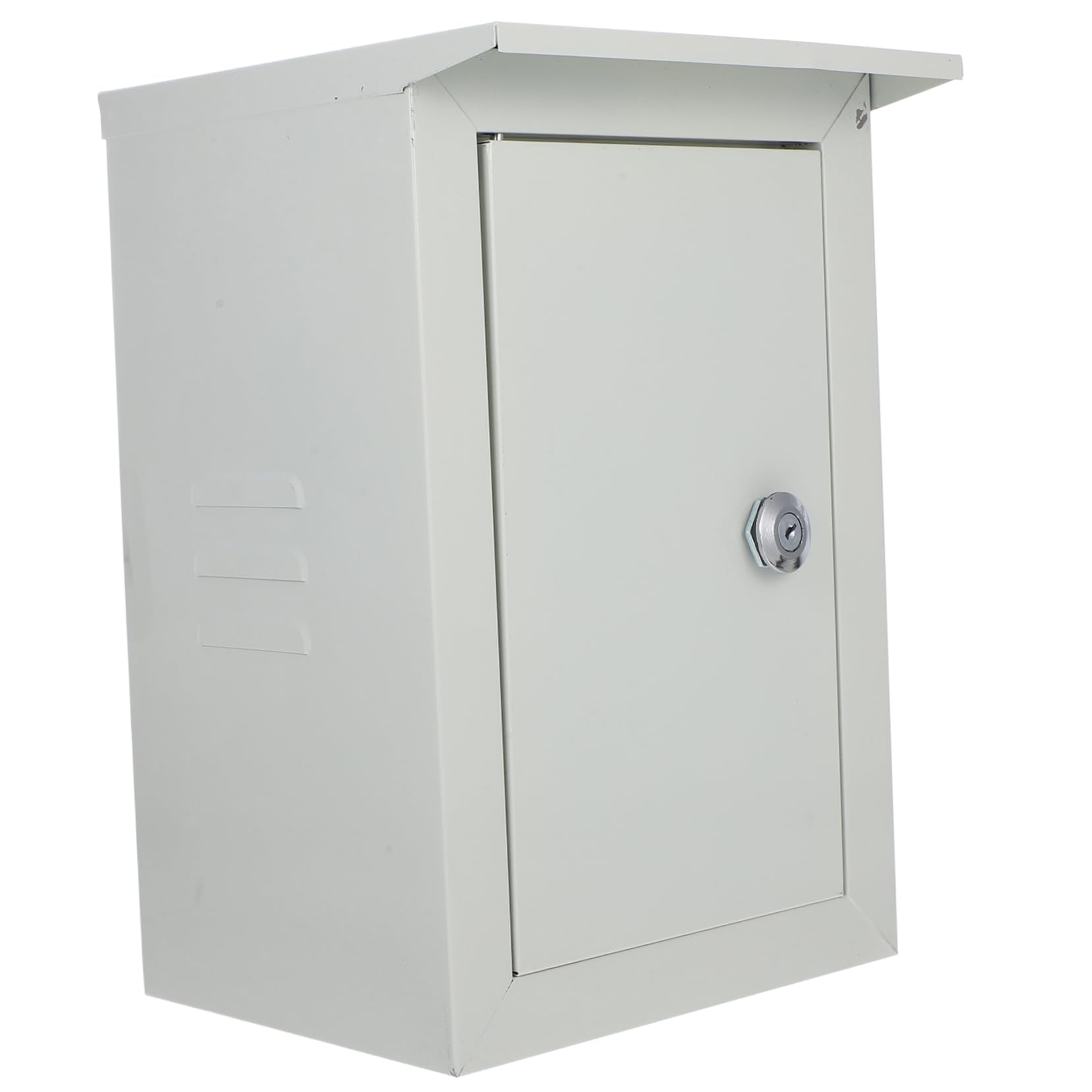 OSALADI Caja Eléctrica Exterior de Metal para Conexiones Caja de Interruptores Montada en Pared Resistente para Uso al Aire Libre 160x300x200 Mm Segura para Distribución Eléctrica