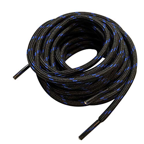 Image of 3 Pairs Heavy Duty Round Boot Laces Shoelaces for Hiking Walking Construction Safety Work Boots Shoes