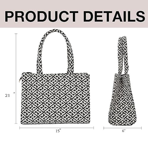 Image of LX LEKHX Women's Tote Bags - Stylish Handbags for Office, College & Party Use | Spacious & Trendy Shoulder Bag for Work, Casual & Evening | Durable, Lightweight & Fashionable Tote for Women