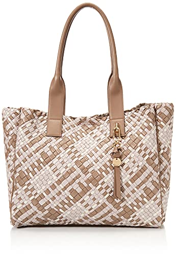 Calvin Klein Alysha Novelty Tote, Taupe Multi Calvin Klein Alysha Novelty Tote, Taupe Multi