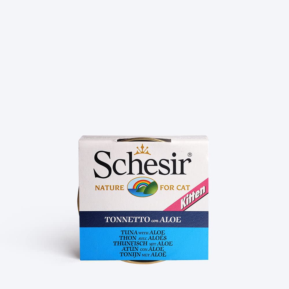Schesir Cat Tuna Whole Meat and Rice with Aloe in Gel- 85 g (Pack of 2) (B0BR9D9XSG) Amazon Price History, Amazon Price Tracker