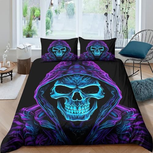 Parure de Lit Super King Esthétique Vaporwave avec Impression 3D Durable