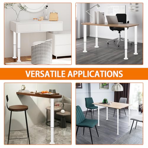 Pied bureau réglable pour espace de travail et café restaurant
