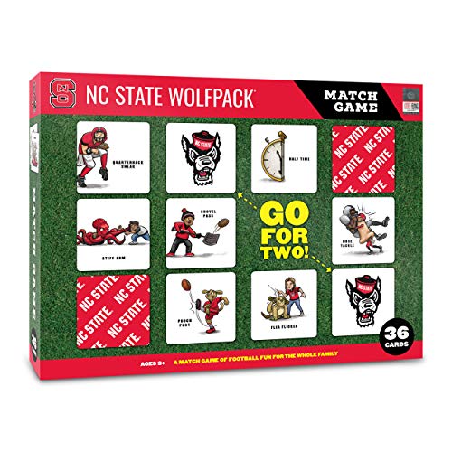 Image of YouTheFan NCAA Officially-Licensed Memory Match Game - Humorous, Team-Specific, Original Hand-Drawn Artwork, Fun for the Whole Family, for Fans Young and Old