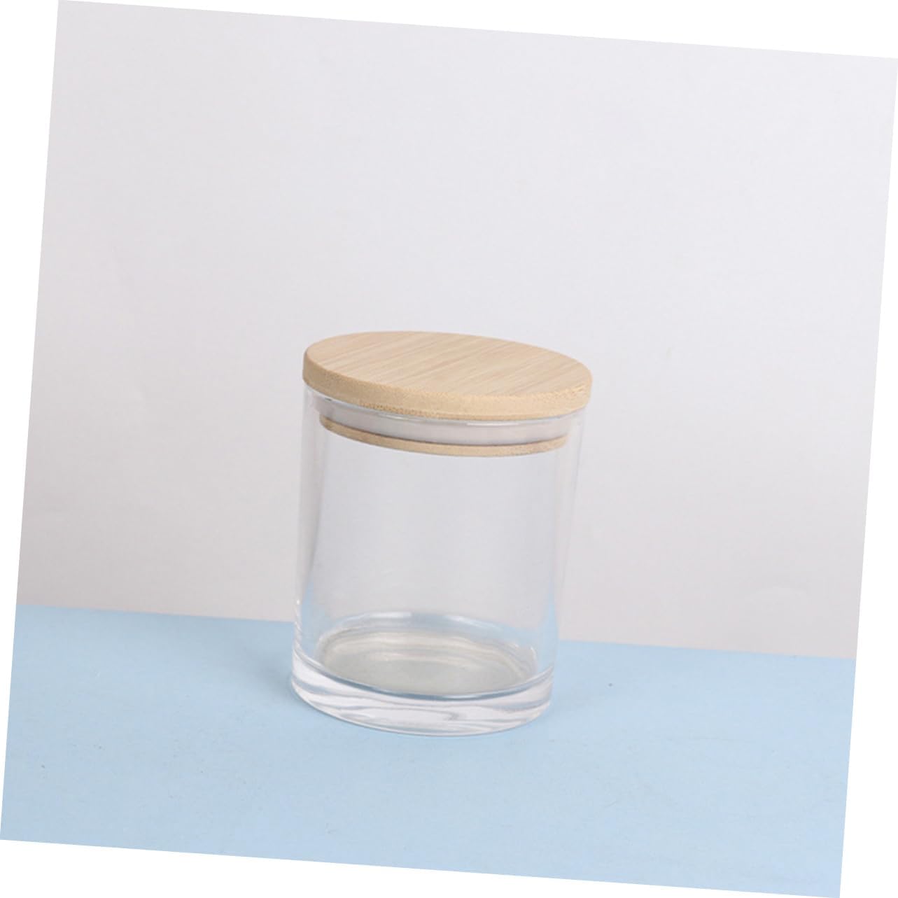 Homoyoyo 5sets Glass Candle Jars with Lids for Candle Making and Food Storage for Spices and Item Organization