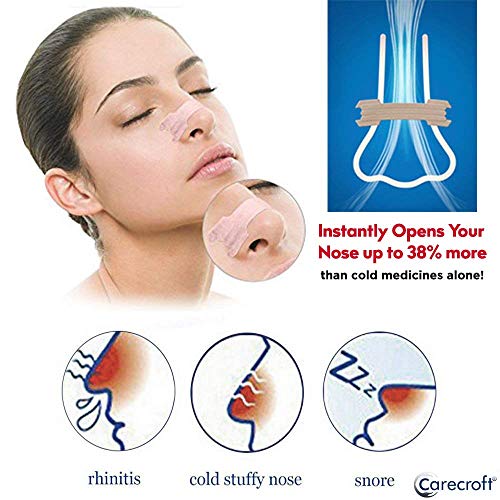 Image of 30 Pcs Anti Snoring Nasal Strips For Men Women Nose Snore Stopper Solution Remedy Device Breathe Right Vents Stop Better Sleep Control Reduce Good Night Sleep Breathing (Pack Of 30 Strips)