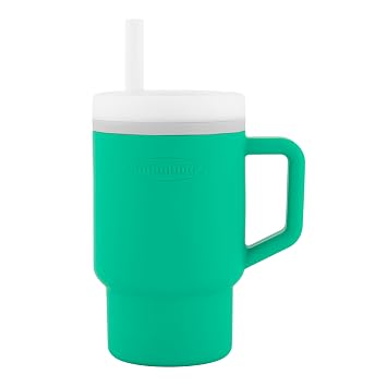 Infantino My 1st Tumbler Straw Cup with Handle, 9oz, Alpine