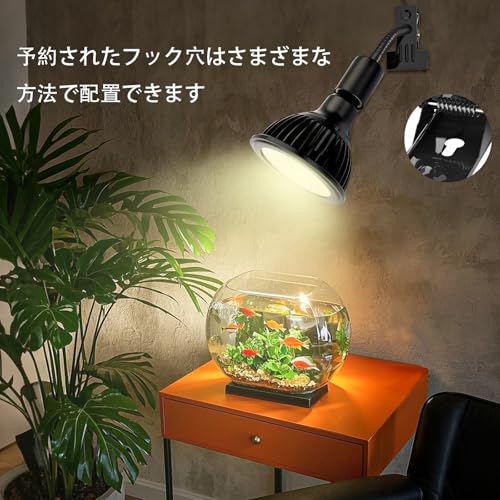 Pispoer クリップオン植物成長ライト SKY-JZD11 の商品画像 1