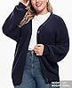 QUALFORT Basic Button Down Knit Cardigan Sweaters ... #3