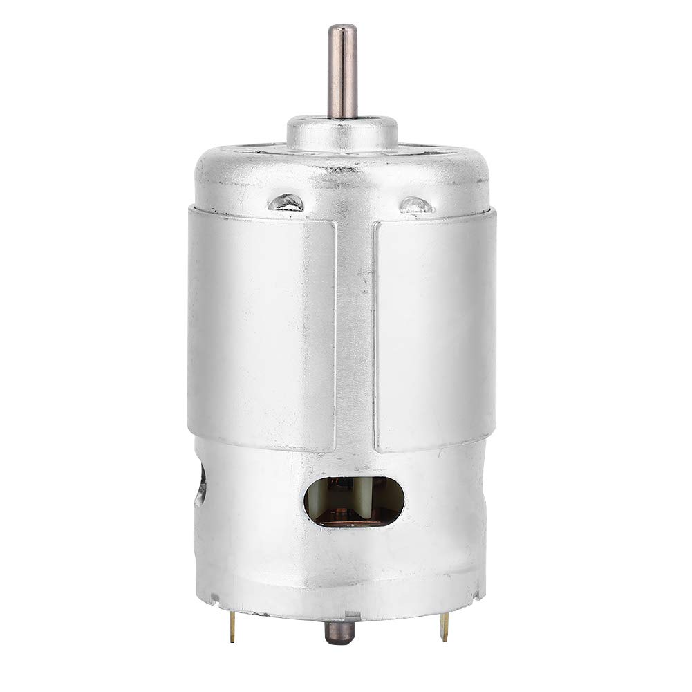 Motore DC, motore in miniatura con doppio cuscinetto a sfera 12V 3000RPM Motore a componenti elettronici ad alta potenza a basso rumore