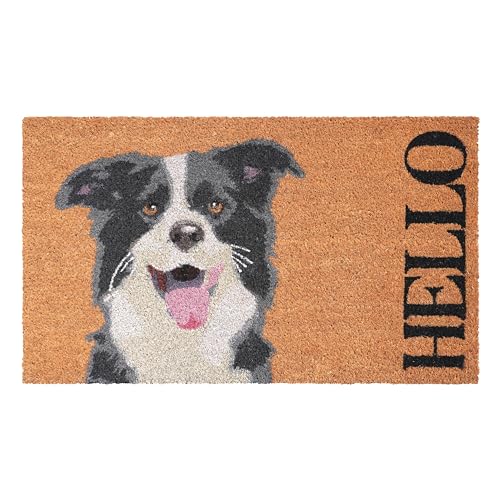 Border Collie Doormat 24" x 36"