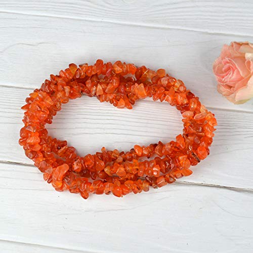Image of Reiki Crystal Products Certified Natural Crystal Stone Chip Mala Necklace Collection for Men & Women, Reiki Energized Gemstone Jewellery for Meditation, Yoga, Spiritual Styling & Everyday Wear, Multiple Stone Variants