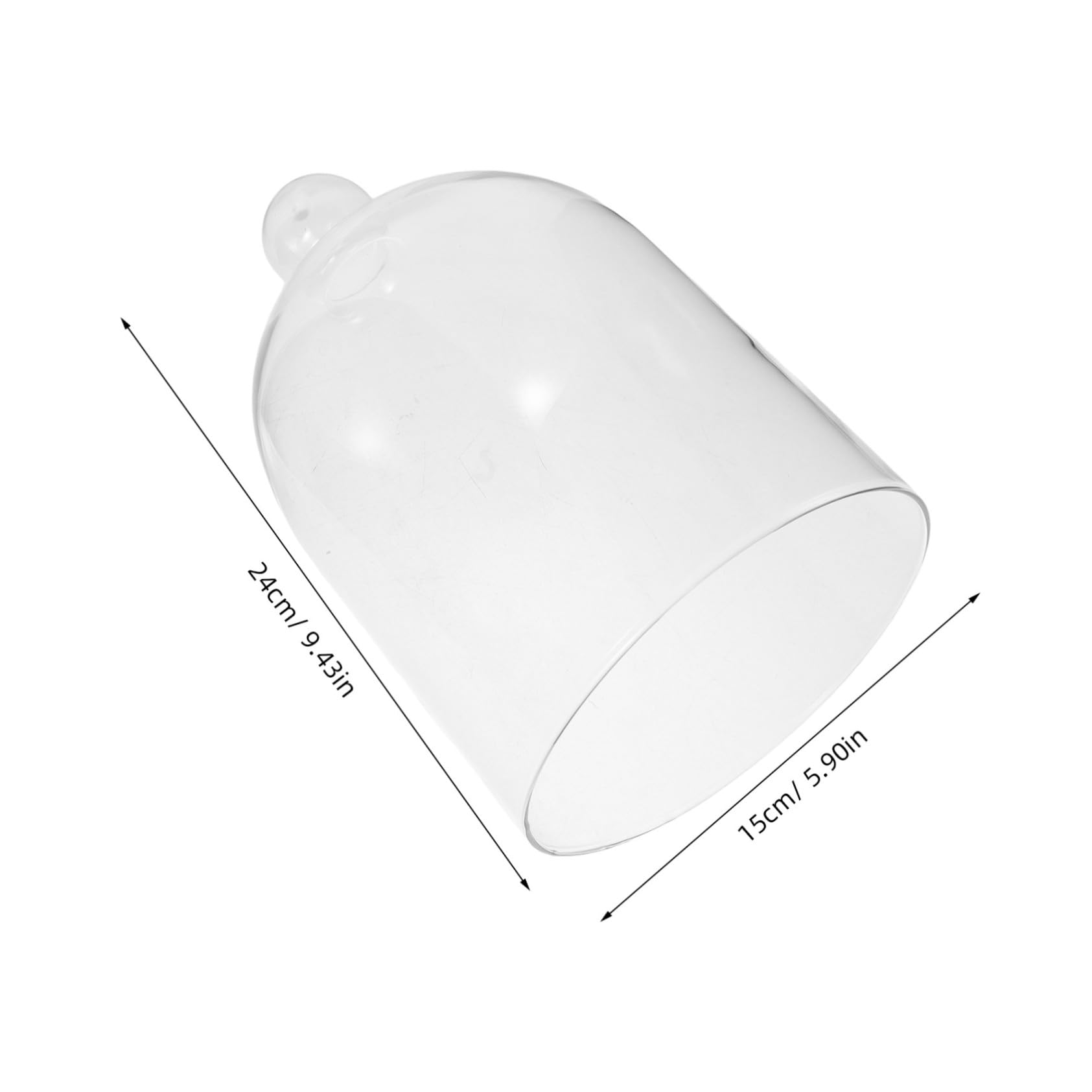 Sauerteigstarter-glocke aus Glas Wärme-glocke für Sauerteig Transparente Deckel für Sauerteigstarter Wiederverwendbare Abdeckungen Backzubehör für Sauerteig