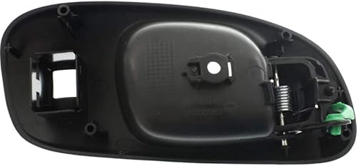 Miniatura 5 de KarParts360 Compatible con manija interior Dodge Intrepid para puerta lateral del pasajero 1998-2004  Delantera  Negro  con orificio para cerradura