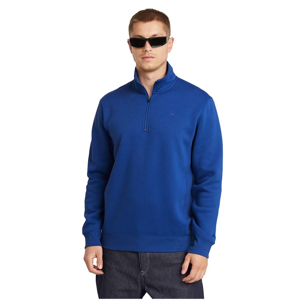 G-Star Herren Premium Core Half Zip Sweater