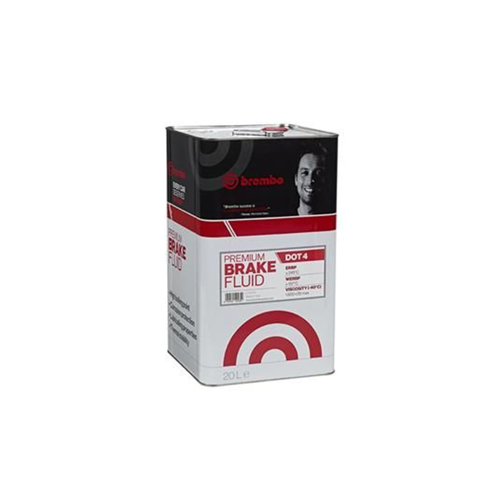 20L Tank Brembo Prime Line Dot 4 Bremsflüssigkeit | L 14 200 | L 14 200, Prime Line Dot 4