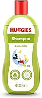 Huggies Shampoo Infantil Chá de Camomila, 400 ml, Verde