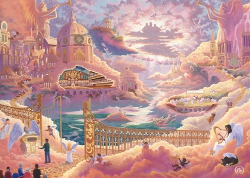 Schmidt Spiele 58608 Le Royaume des cieux, Zac Kinkade, Puzzle 1000 pièces