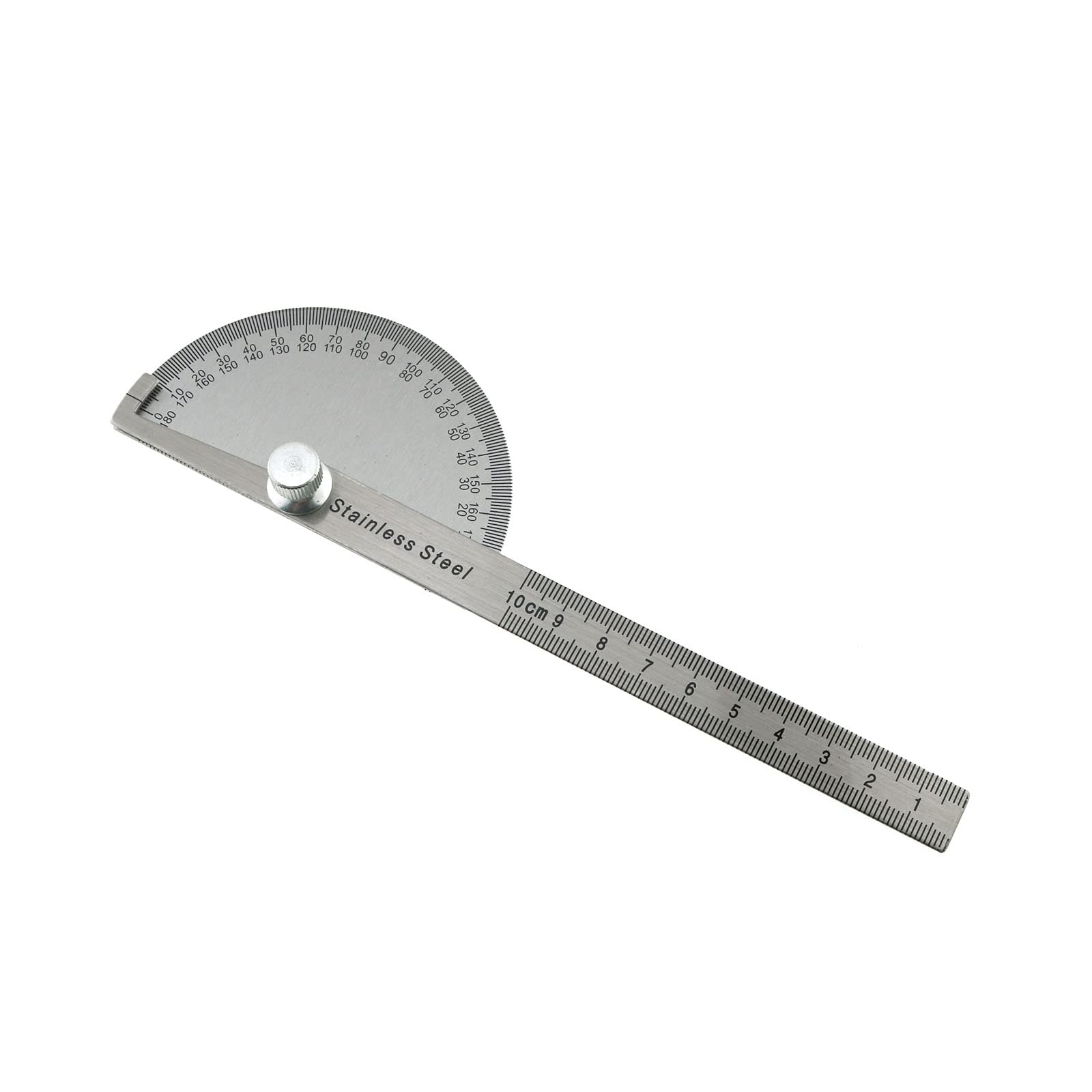 Happy event 0180 Degree Stainless Steel Round Head Angle Finder Ruler