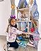 KidKraft Disney® Princess Cinderella Royal Dream Wooden Castle Dollhouse, Over 4 Feet Tall with 12 Pieces, Blue, Gift for Ages 3+