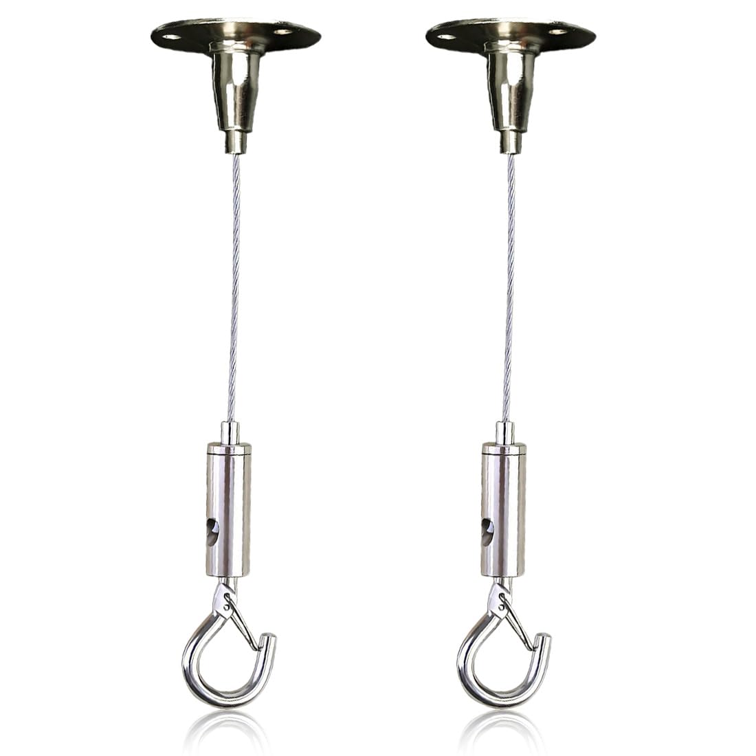 Lumonic Cavo In Acciaio Inox V4A 7x7 – 5 Metri X 1 Mm – Fune Metallica Con Estremità Stagnate – Per Tende, Stenditoi, Schermi - 6