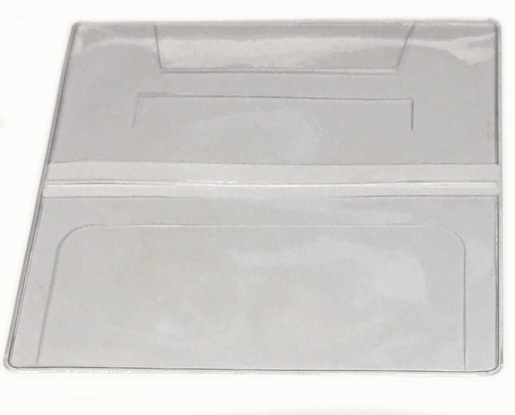 Amazon.com : Clear Vinyl Checkbook Covers DIY Embroidery and Scrapbooking  Projects (Set of 5) : Daily Appointment Books And Planners : Office Products