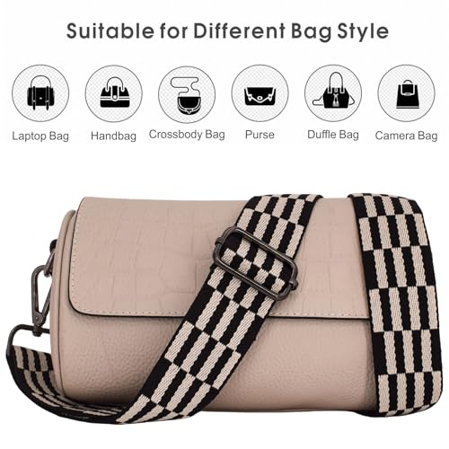 Image of Replacement Purse Strap Shoulder Strap Adjustable Crossbody Strap for Women Crossbody Wide Shoulder Bag