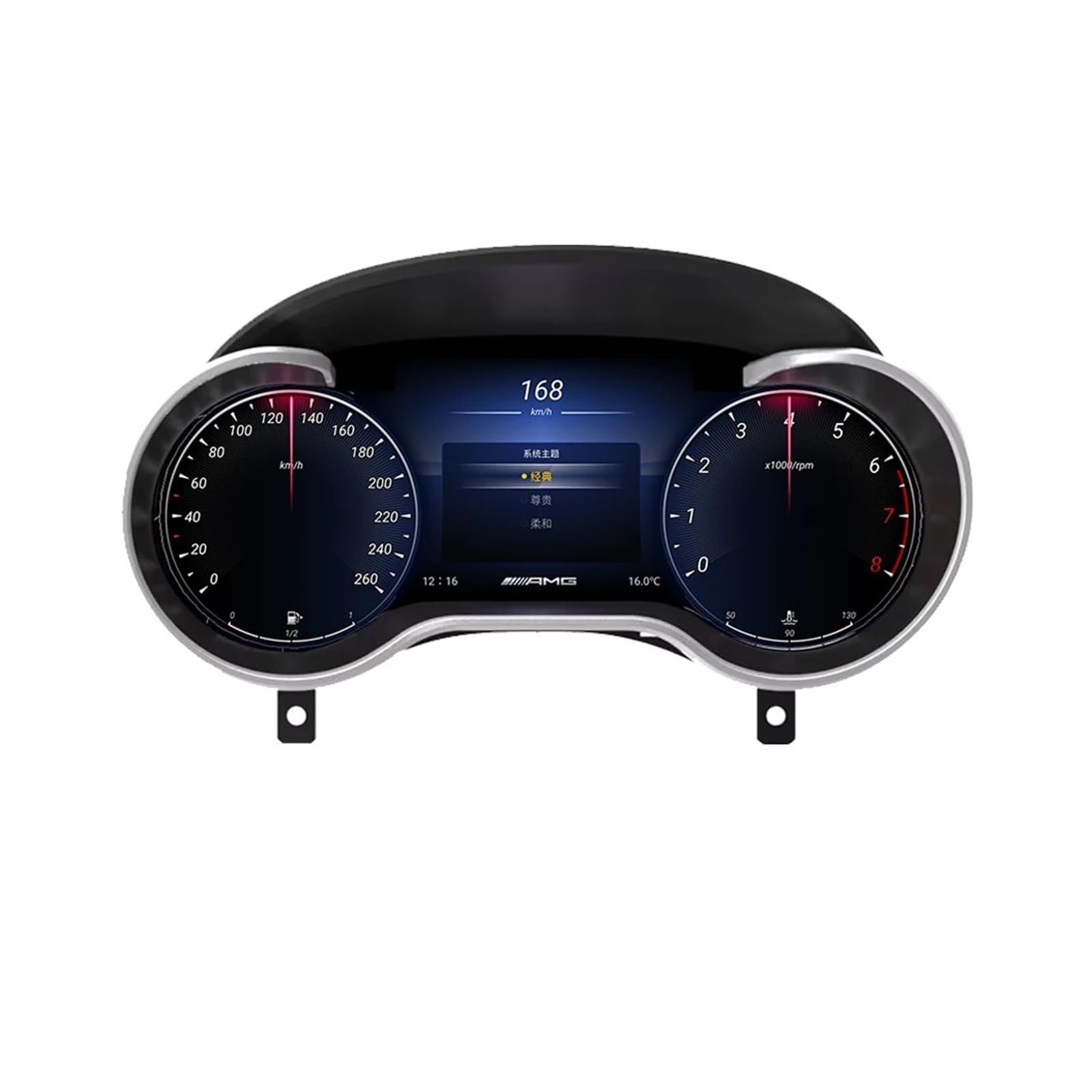 Quadro strumenti digitale da 12,3" compatibile con Benz G W460 2012-2018 LCD Tachimetro Cruscotto Sistema LINUX 1:1 Recupero