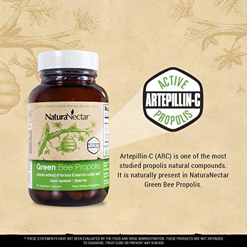 NaturaNectar Green Bee Propolis - NSF Contents Certified – Premium Brazilian Propolis - Image 5