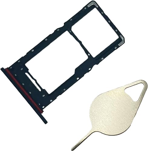 SECRETIGER Soporte de bandeja para tarjeta SIM con pin de repuesto para Samsung Galaxy A14 5G SM-A146U A146W S146VL A146P ranura para tarjeta fácil