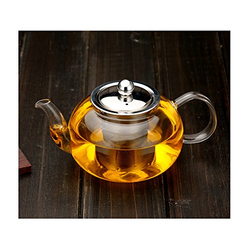 Cosy-Yc Glass Teapot With Infuser,Tea Kettle For Stovetop, Tea Pot With Stainless Steel Lid(1000ml/35oz) - Thumbnail 6