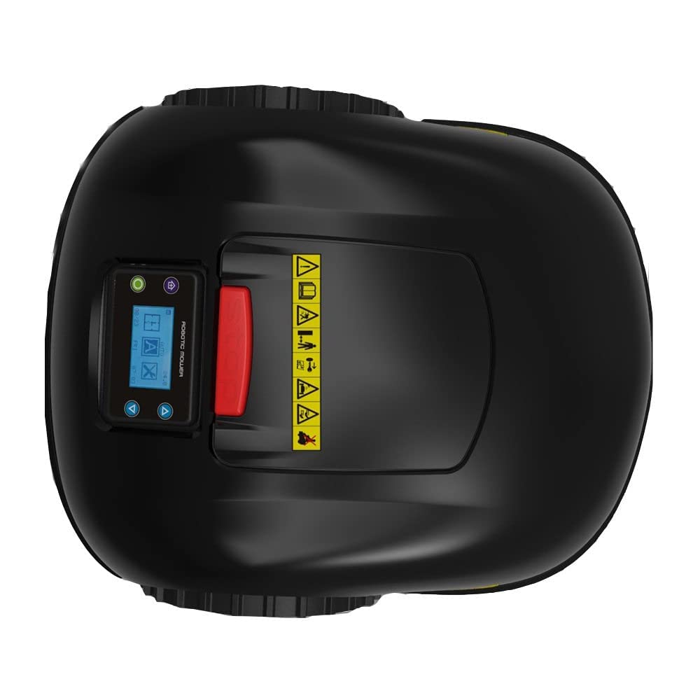 Robot cortacésped, Robot cortacésped con Carga automática para Jardines de hasta 3600 m², Ancho de Corte de 28 cm, Control por aplicación, 12 Opciones de Idioma.