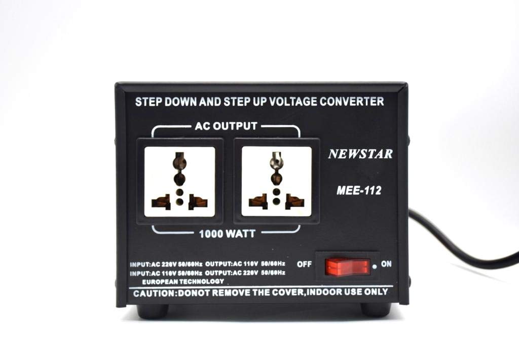 Buy Step Up & Down Transformer 1000 watts Maximum,Power ON/Off Switch ...