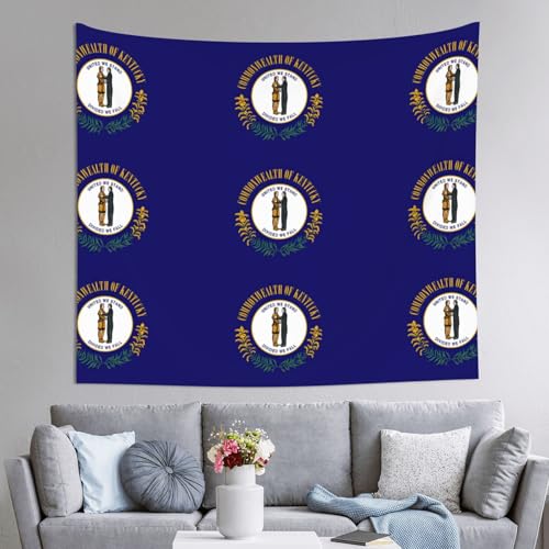 Tenture drapeau Kentucky JEJEA idee cadeau originale deco de chambre ado