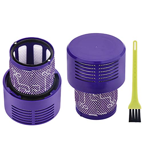 Jajadeal 2 filters voor Dyson V10 SV12 stofzuiger, reserveonderdelen voor Dyson Cyclone V10-serie Cordless Vacuum Cleaner