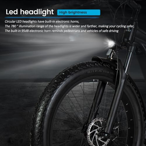 GUNAI-GN26-Step-Thru-City-Ebike26Zoll-Elektro-Hybrid-Fahrrad-mit-Bafang-Motor-und-48V-175AH-Samsung-Akku