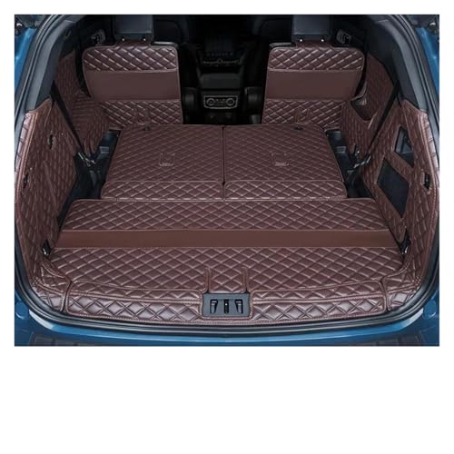 ラゲージマッ に適合する フォード に適合する エクスプローラー 2011-2025 用 トランクマット カーゴライナー カーペット カーゴカーペット(Coffee 1)
