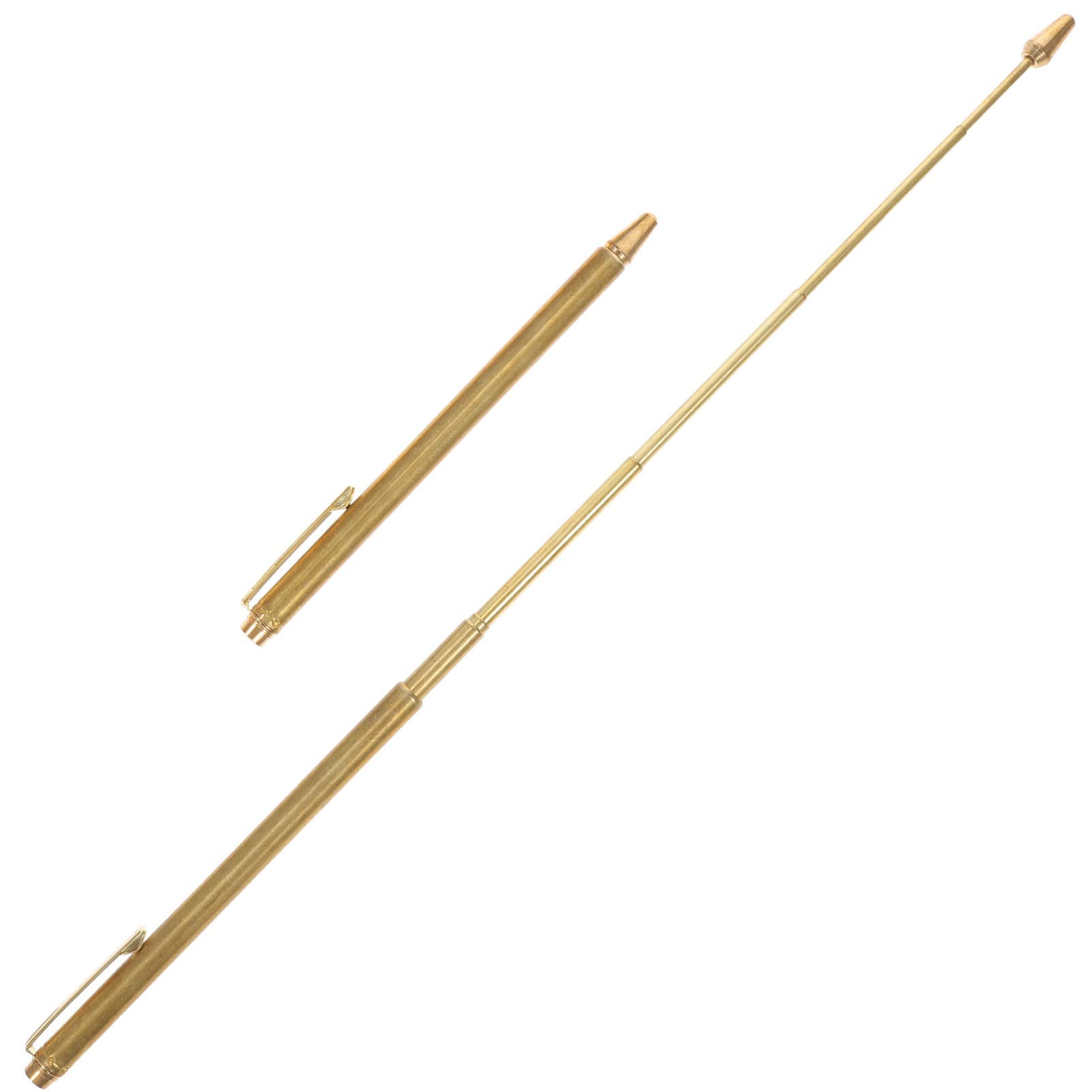 ULTECHNOVO 2 Pz Feng Shui Bacchette da Rabdomante Sonda da Rabdomante in Rame Asta per Strumenti Rilevare L'Oro da Rabdomante Acqua alla Ricerca di Tesori Sepolti Oggetti attività