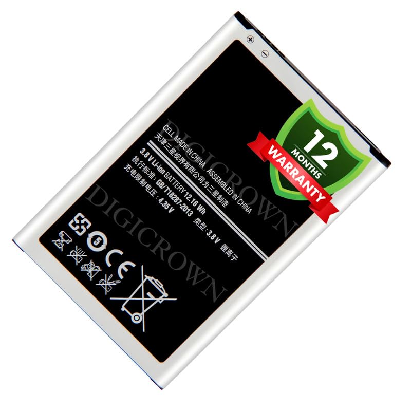 Image of Original EB-B800BE Battery Compatible for Samsung Galaxy Note 3 - (3200mAh) - 1 Year Warranty DF7