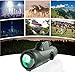 Monocular-Telescope 80x100 High Powered Monoculars High Definition for Adults High Powered with Smartphone Adapter Telescope Hunting Wildlife Bird Watching Travel Camping Hiking-Dark Green