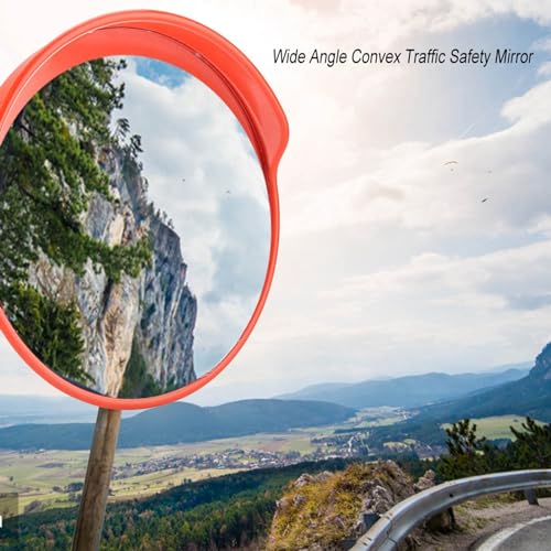Espejo para seguridad en carretera y salidas de garaje comunitarias 3