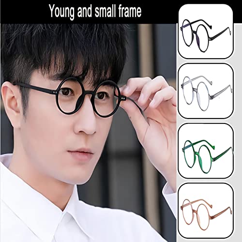 Voitead Reading Glasses Filtering Uv/Retro Computer Reader/Men/Women Anti-Blue Light Anti-Eyestrain Glasses (4 Colors Mixed) 2.0 #TOP2