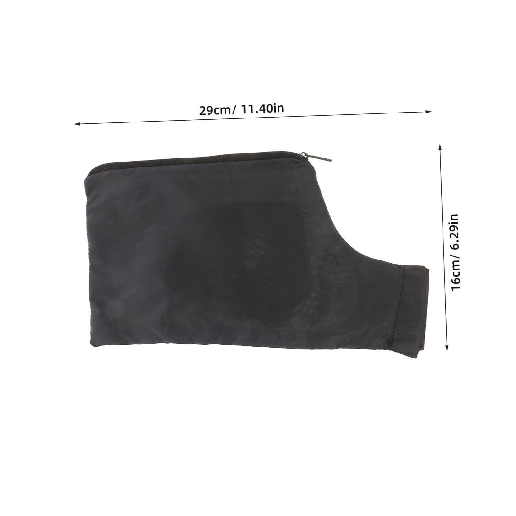 Cache-poussière Noir pour Perceuse Électrique Collecte de Sciure de Bois, Matériau Fil et Tissu, pour Travail du Bois et Métal en Extérieur