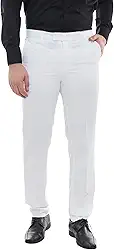 Calça Social Masculina Slim Calça de Terno Social Branco