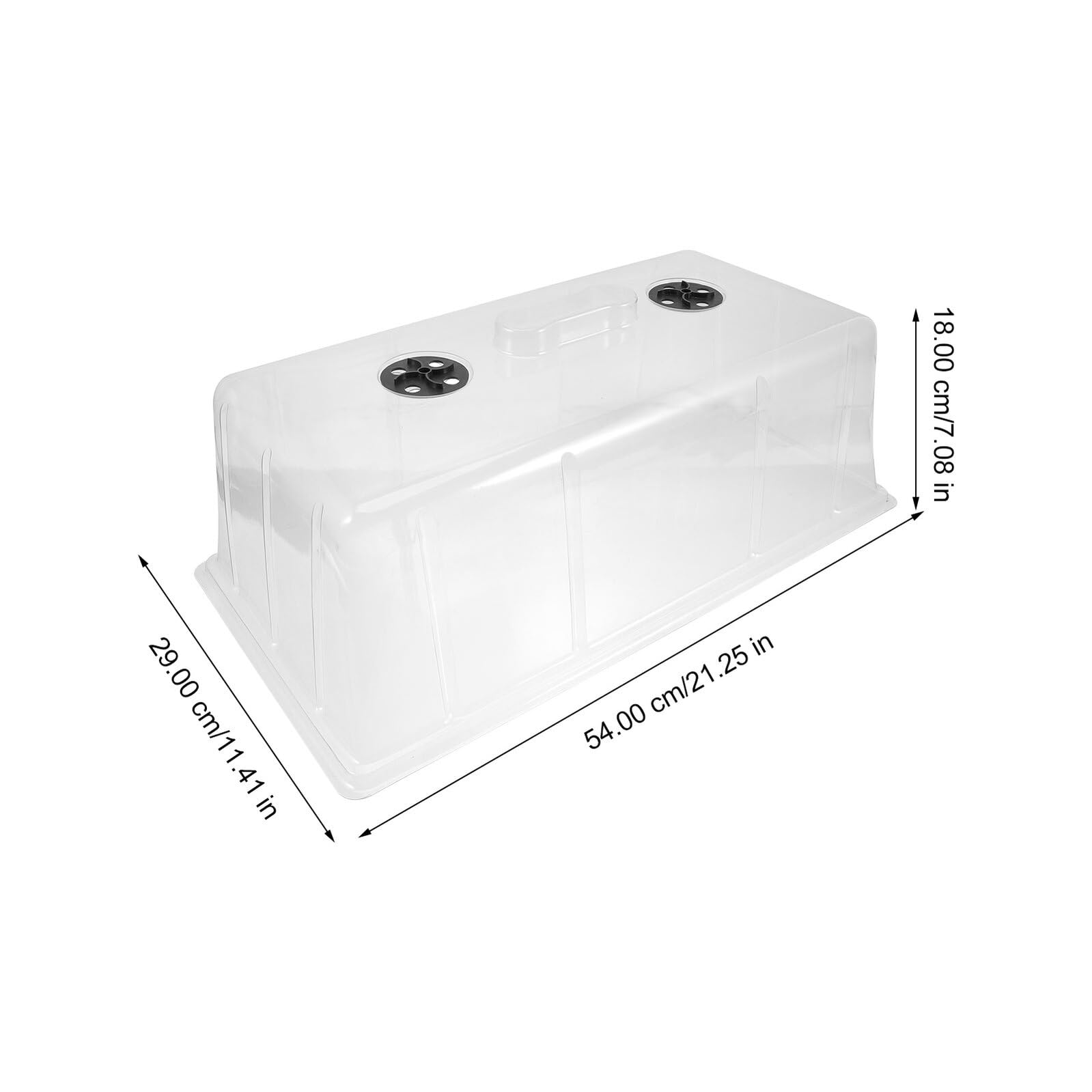 DOITOOL Copertura Mini in Vita Piante Quotidiana e Giardinaggio Plastica Mantenere Temperatura e umidità Equilibrata Piantine