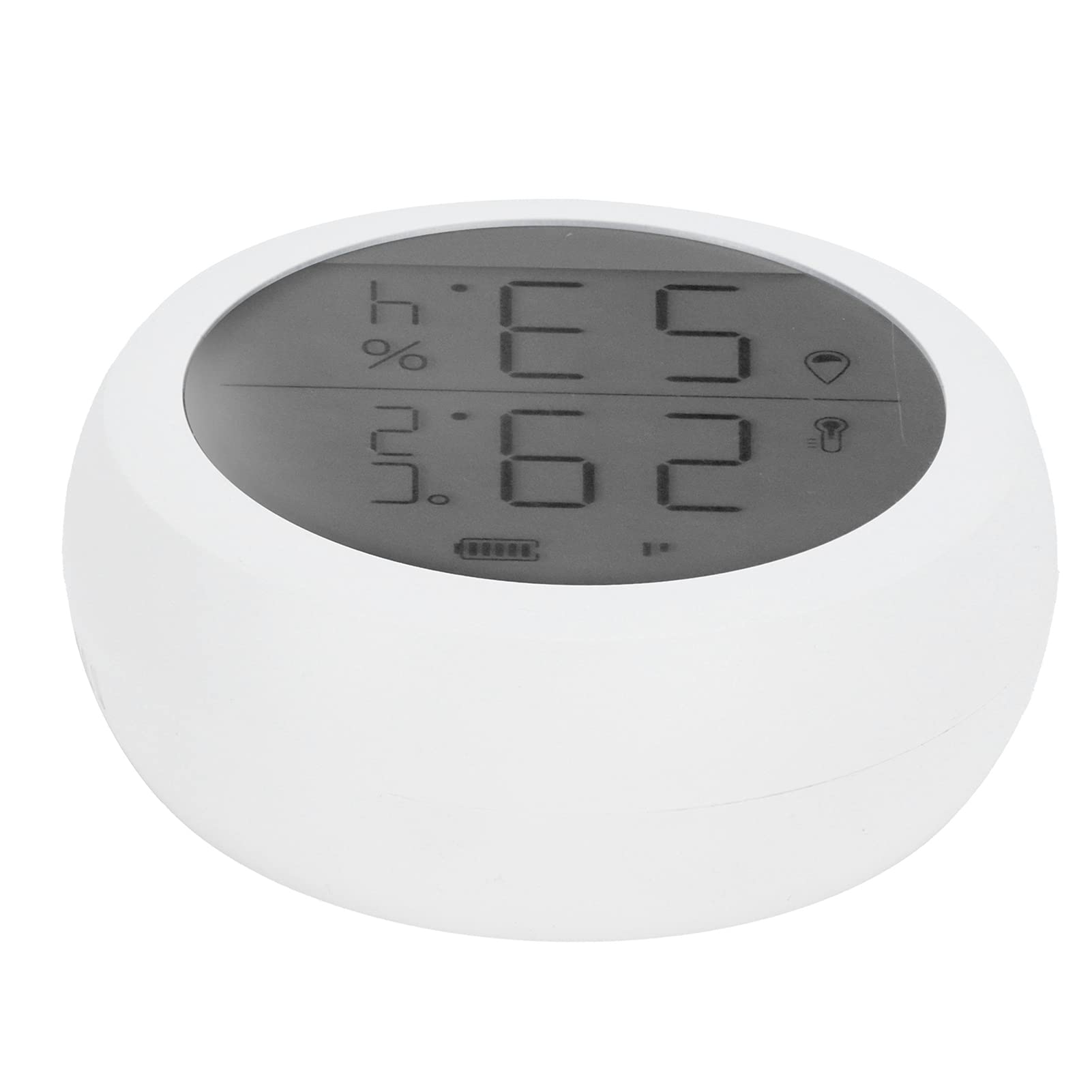 Czujnik temperatury i wilgotności Bezprzewodowy termometr Zigbee Higrometr Detektor ze zdalnym monitorowaniem dla inteligentnego biura domowego Materiał ABS 60g