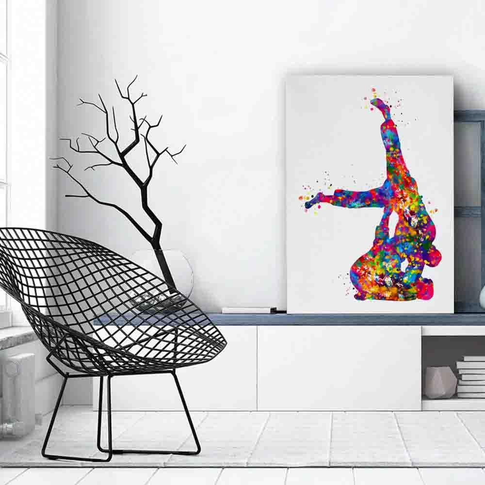 Amazon.com: Rwoodart Canvas Wall Art For Office,Brazilian Jiu