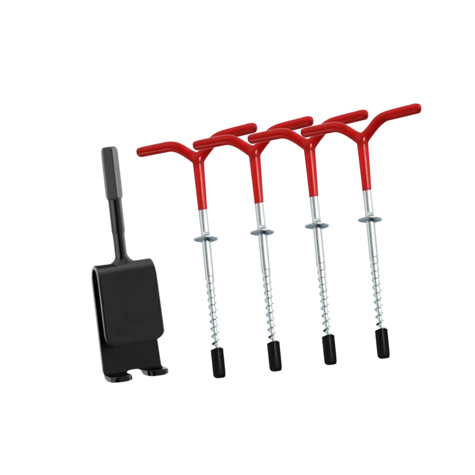 MERISHOPP 4Pcs Ice Fishing Anchors with Power Drill Adapter Ice Fishing Shelter Anchor|Sporting Goods|Fishing|Fishing Equipment|Ice Fishing Accessories-image-17
