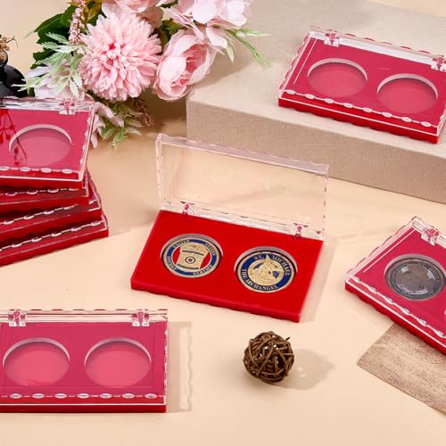 Estuche para Monedas Rectangular de Plástico con 8 Pzas miniatura 4